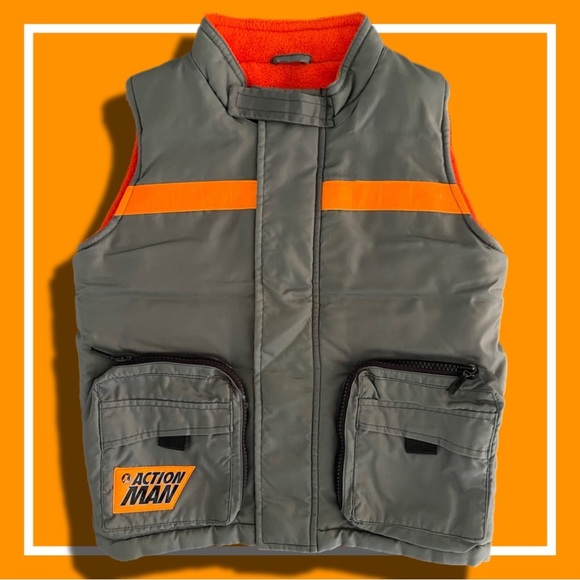 Vintage Action Man Bundle - Tee & Gilet - 3/4T - EVC - Picture 2 of 3